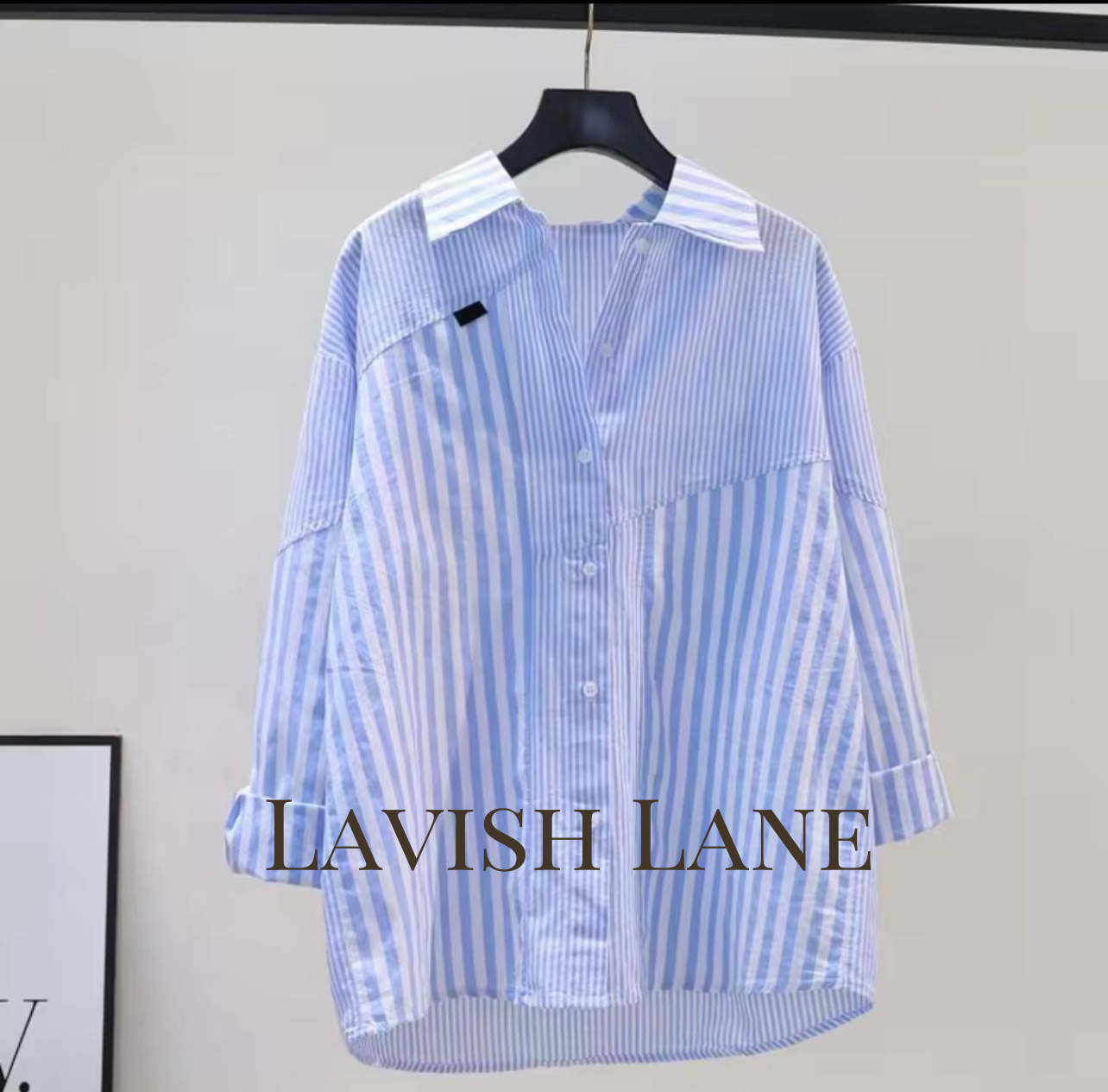 Rhythmic Stripe Shirt - Lavish Lane