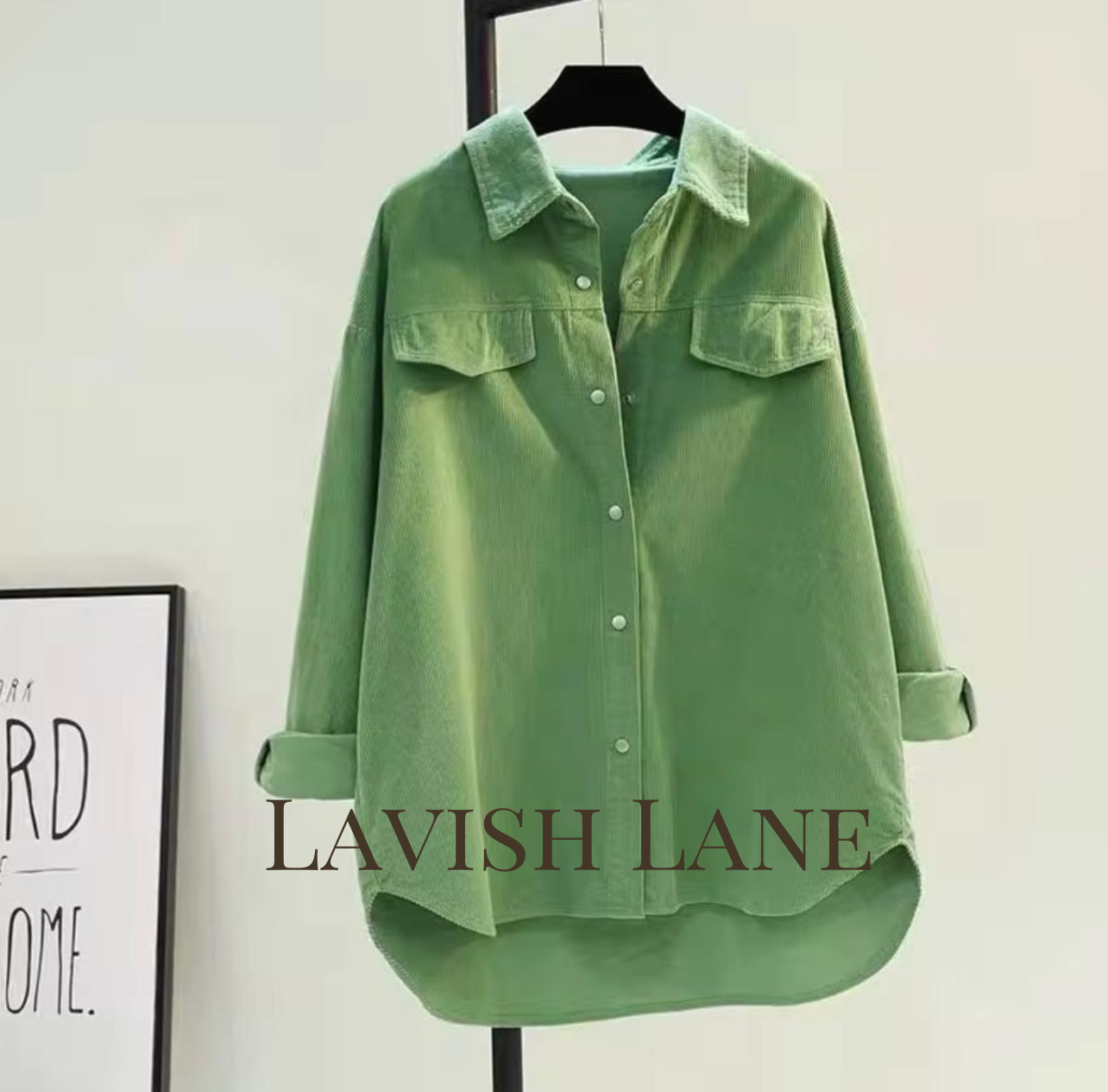 Classic Corduroy Shirt - Lavish Lane