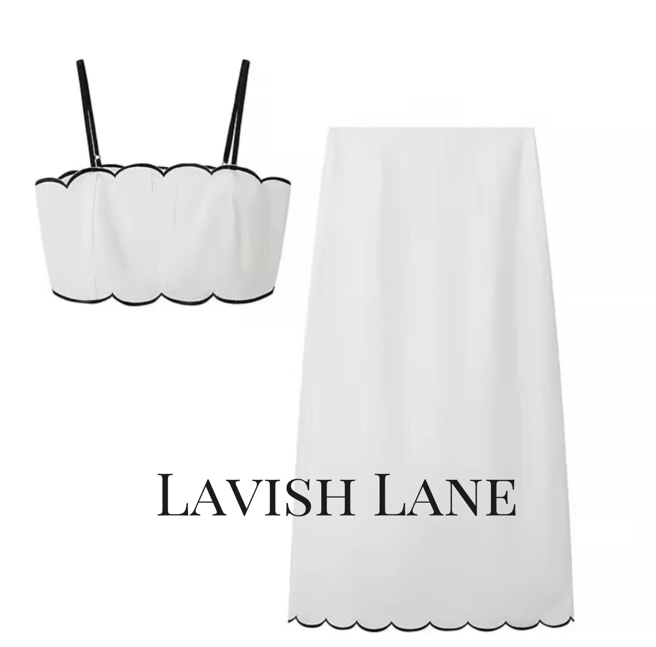 The Petal Hem Set - Lavish Lane