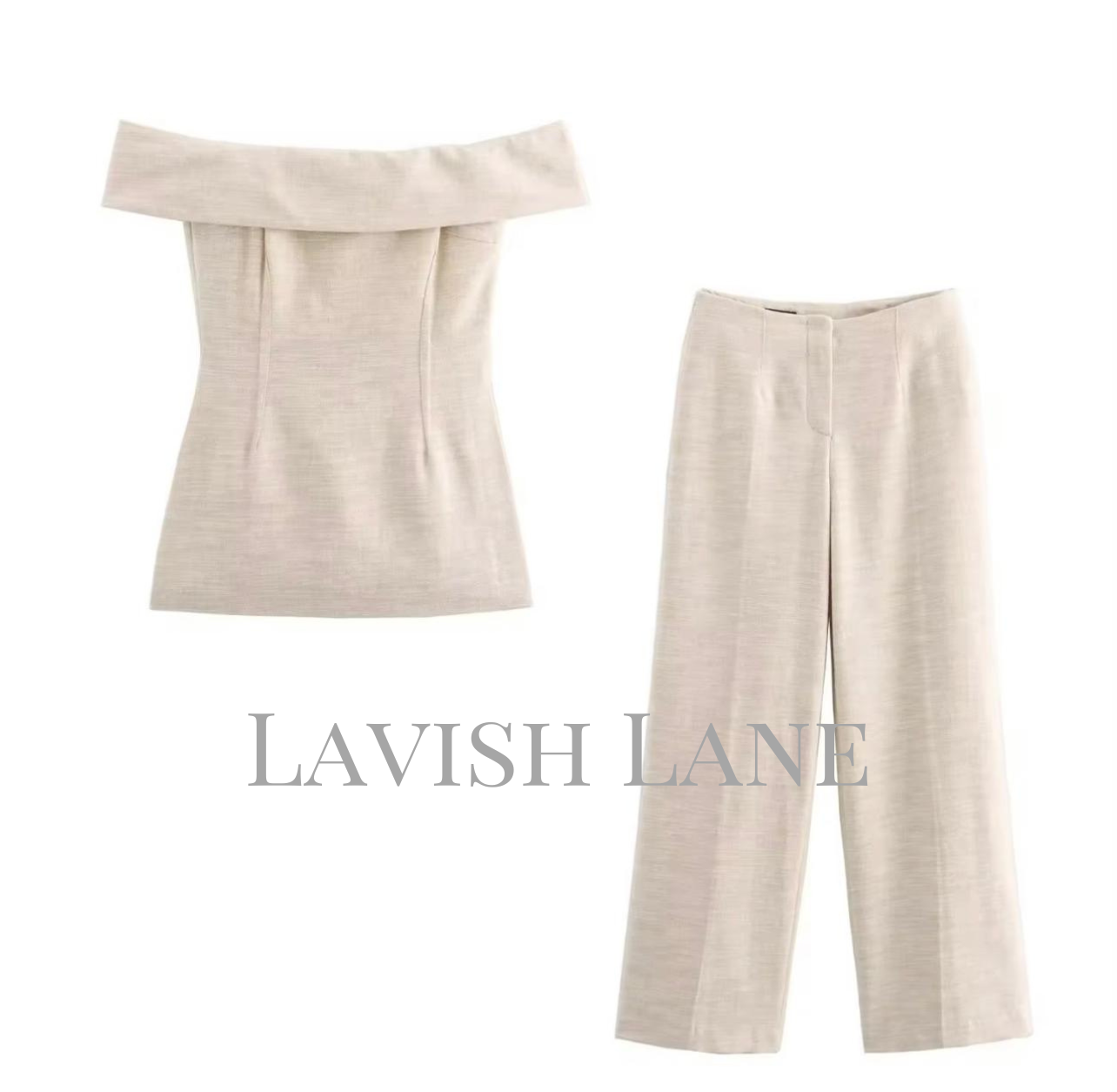 Oatmeal Elegance Set - Lavish Lane
