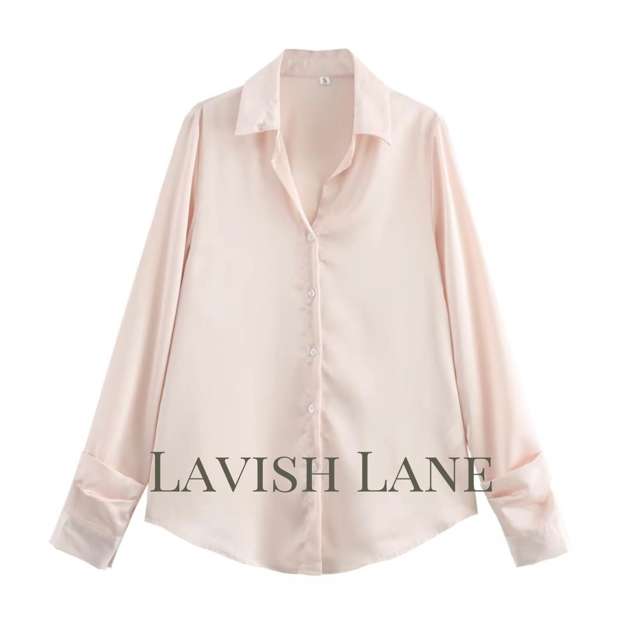 The Satin Whisper Shirt - Lavish Lane