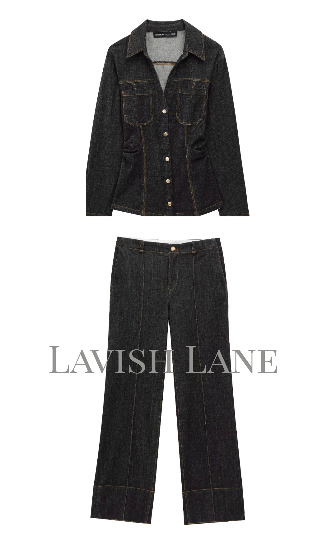 Bloomstate Denim Co-ord Set - Lavish Lane
