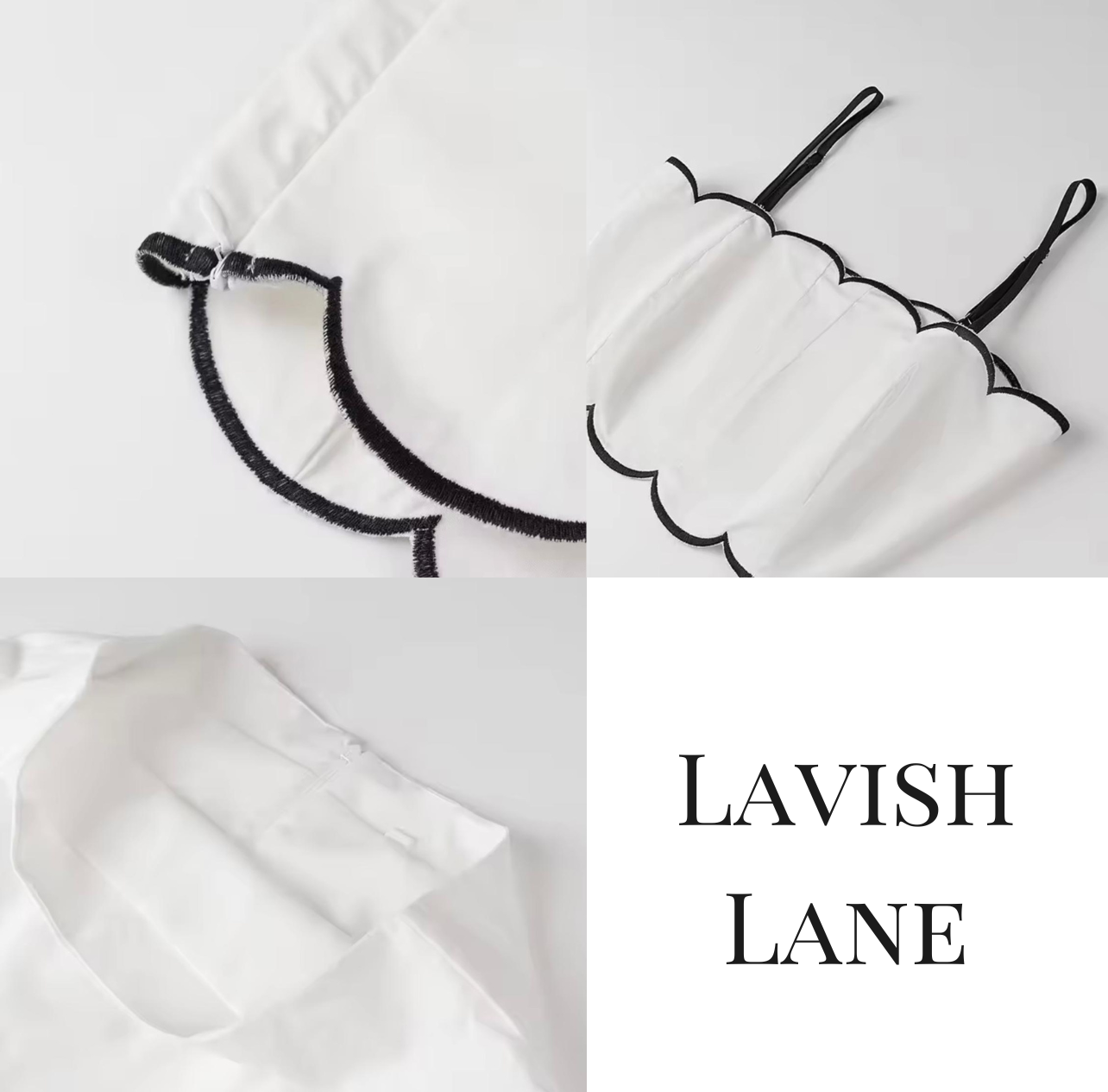 The Petal Hem Set - Lavish Lane