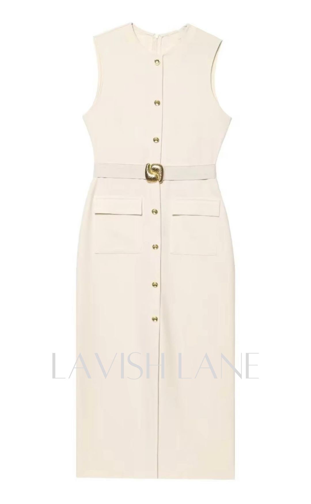 Boss Mode Midi Dress - Lavish Lane