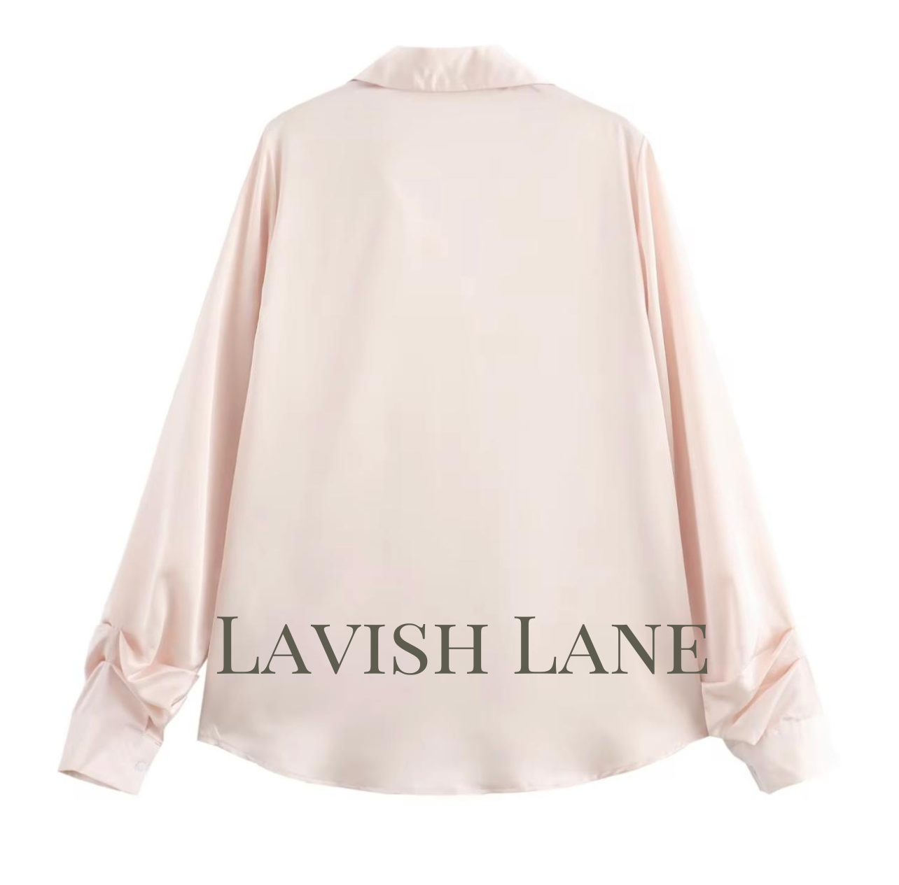 The Satin Whisper Shirt - Lavish Lane