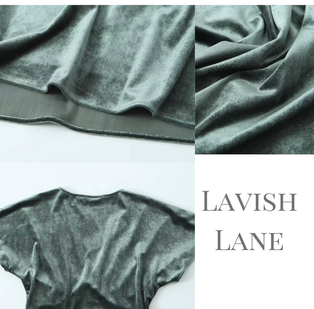 Renny Luxe Velvet Dress - Lavish Lane