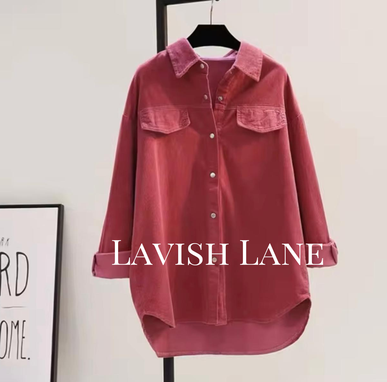 Classic Corduroy Shirt - Lavish Lane