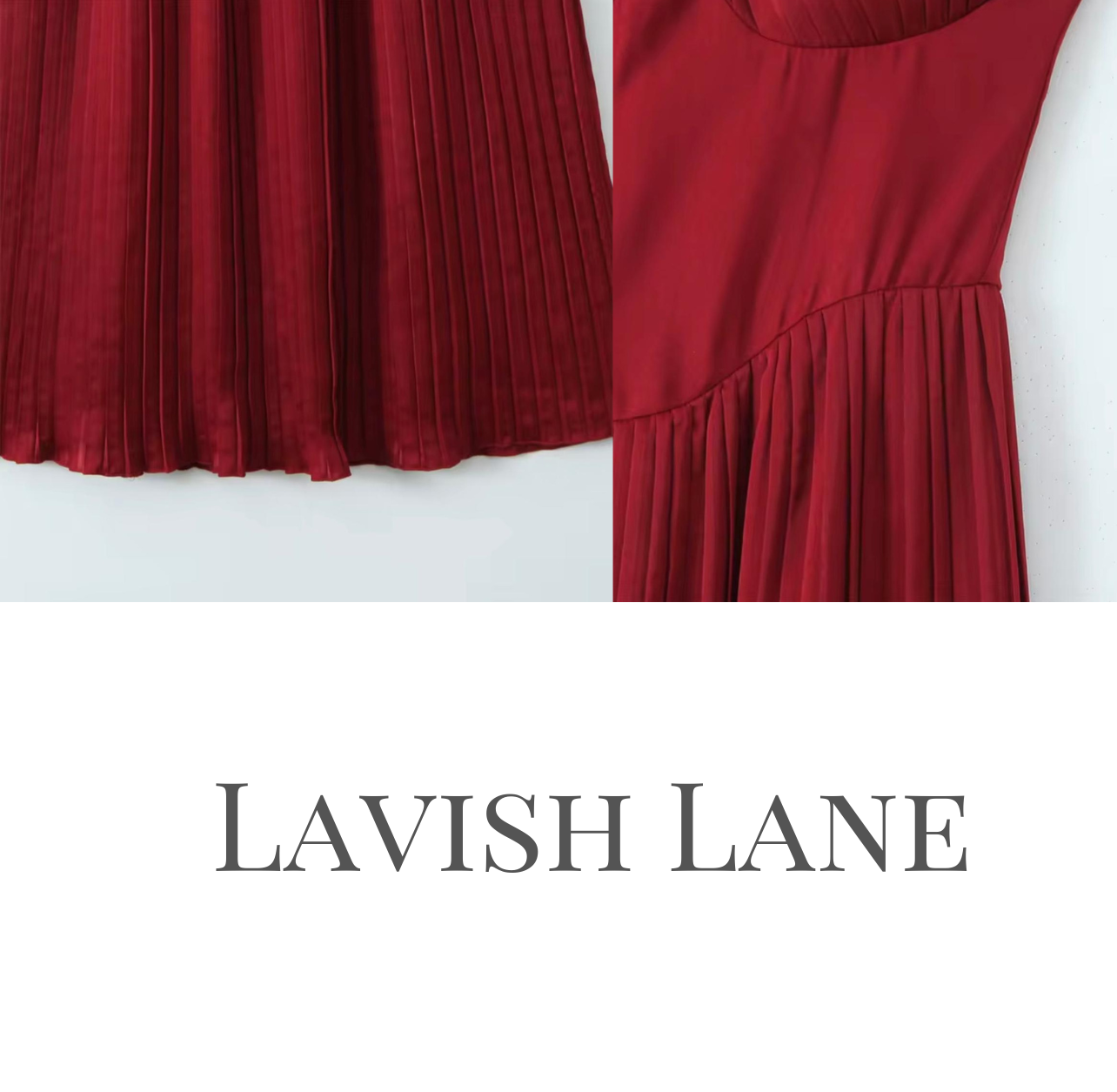 Siren Red Gown - Lavish Lane