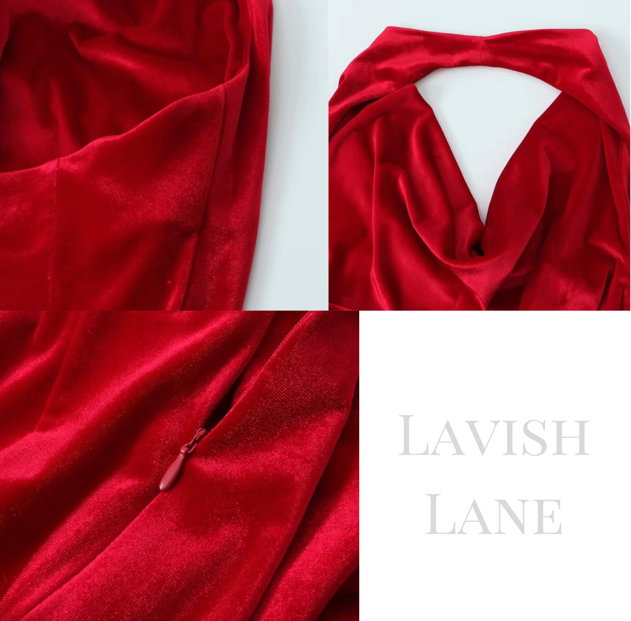 Passion Red Dress - Lavish Lane