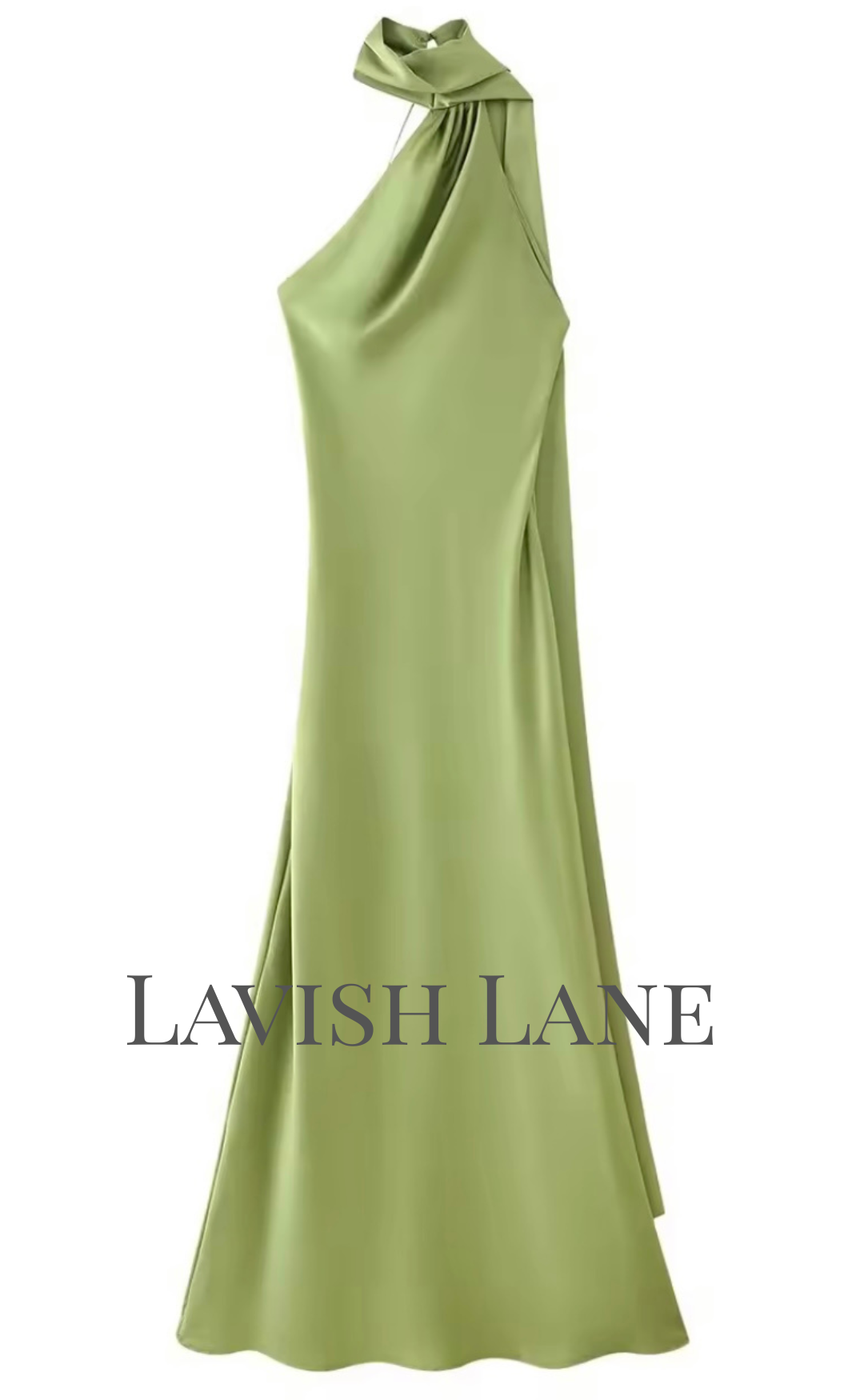 Aura Satin Dress - Lavish Lane