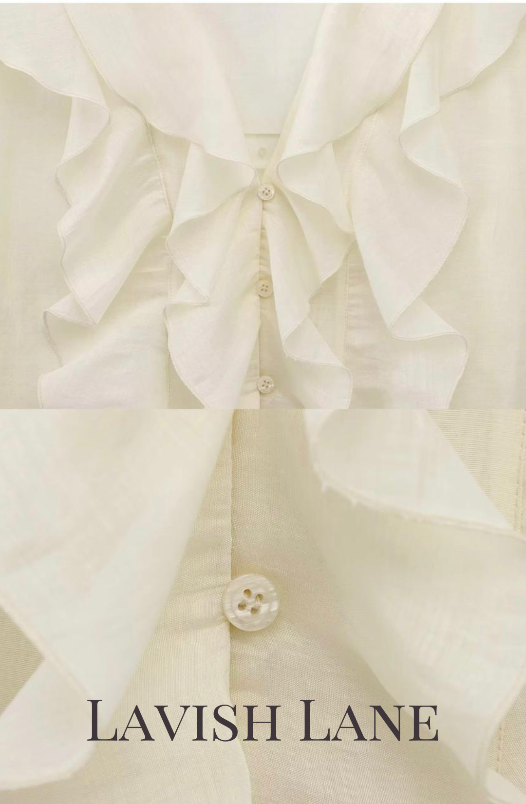 Vienna Ruffle Blouse - Lavish Lane