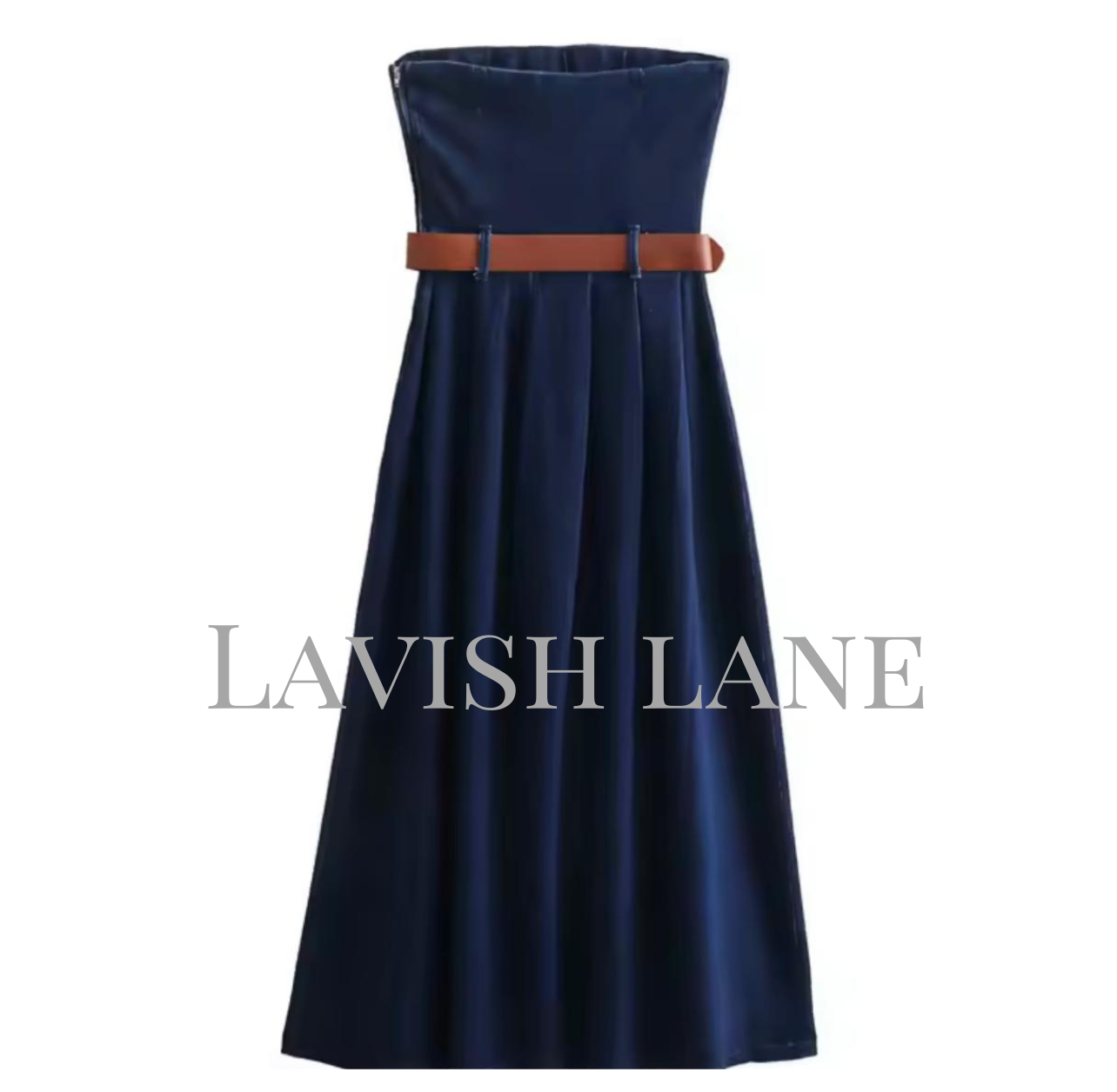 Matsel Denim Dress - Lavish Lane