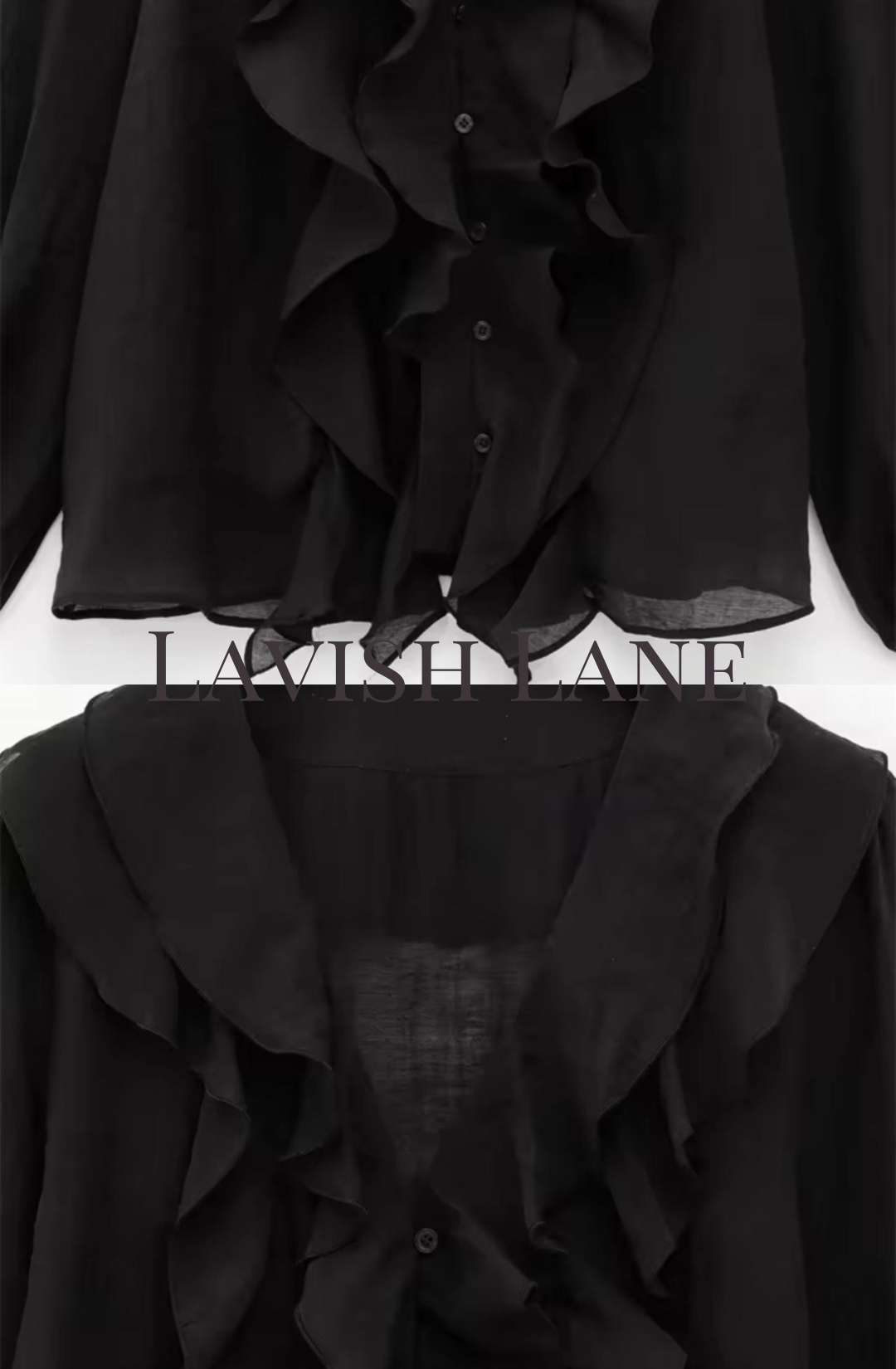 Vienna Ruffle Blouse - Lavish Lane