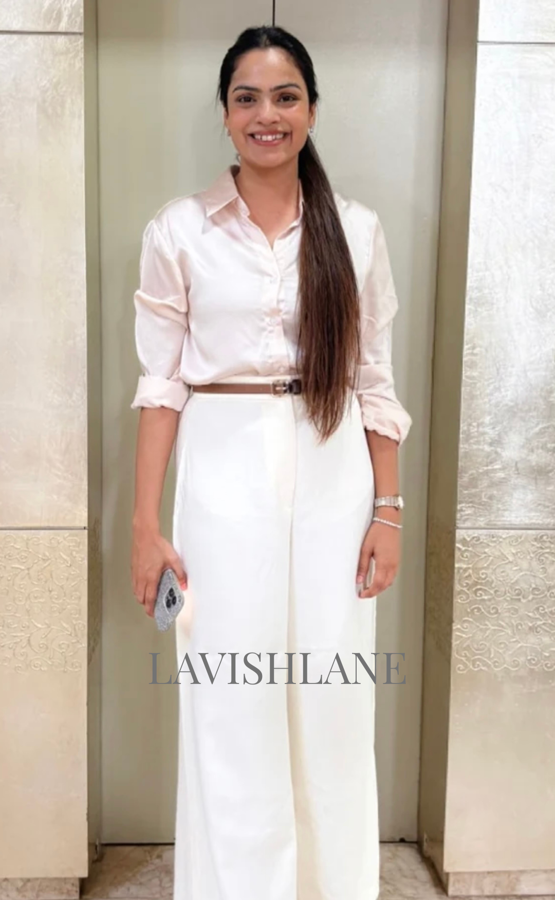 The Satin Whisper Shirt - Lavish Lane