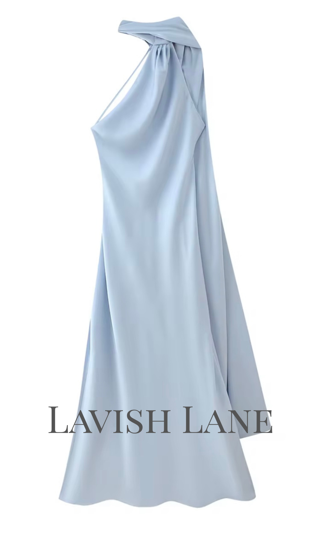 Aura Satin Dress - Lavish Lane