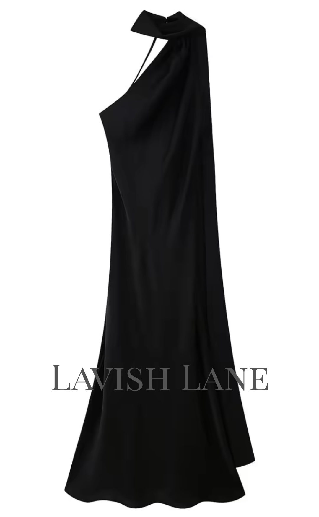 Aura Satin Dress - Lavish Lane