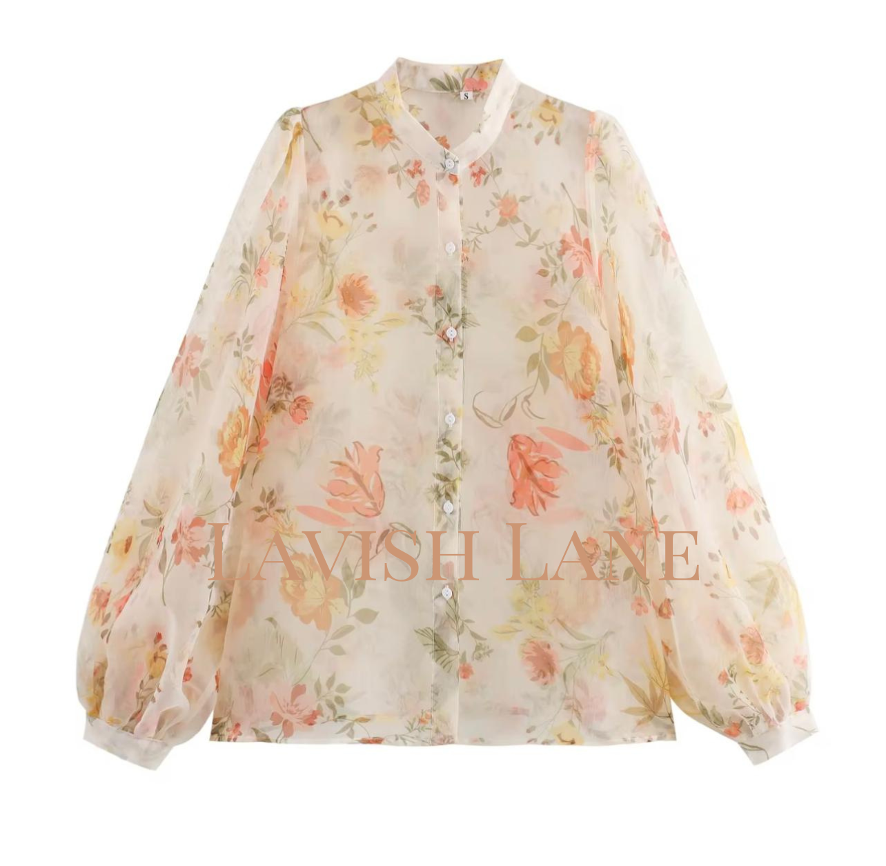 Whisper Floral Top - Lavish Lane