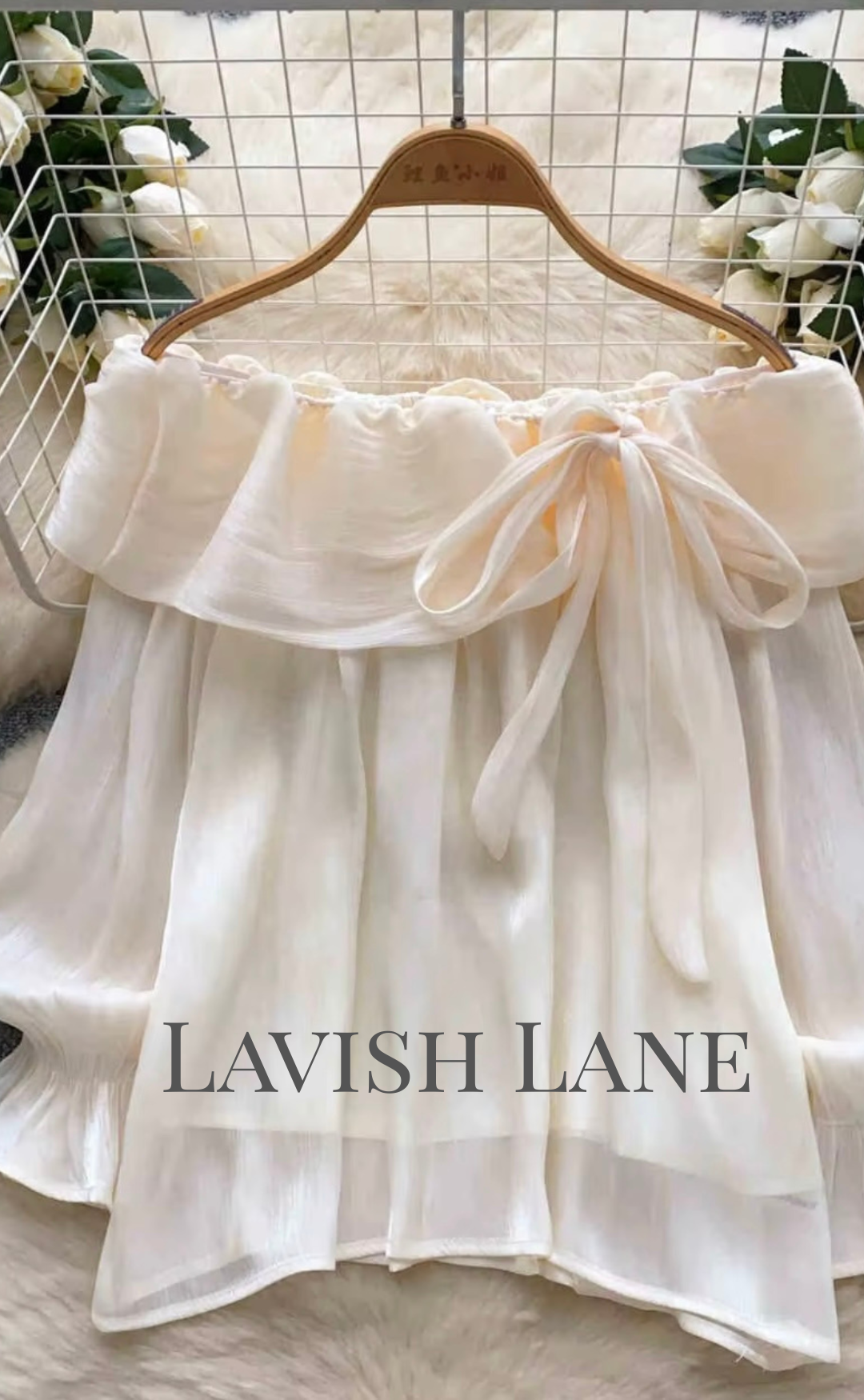 Cloud Kissed Charm Top - Lavish Lane