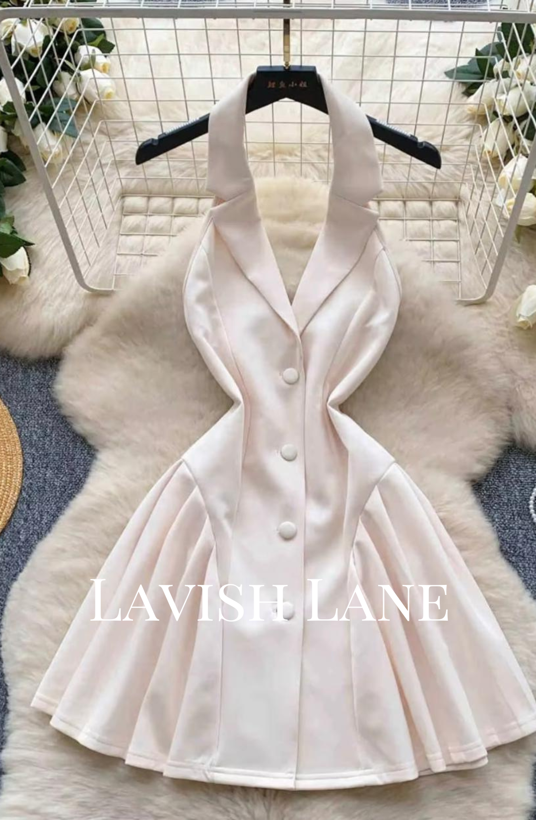 Cream Reverie Dress - Lavish Lane
