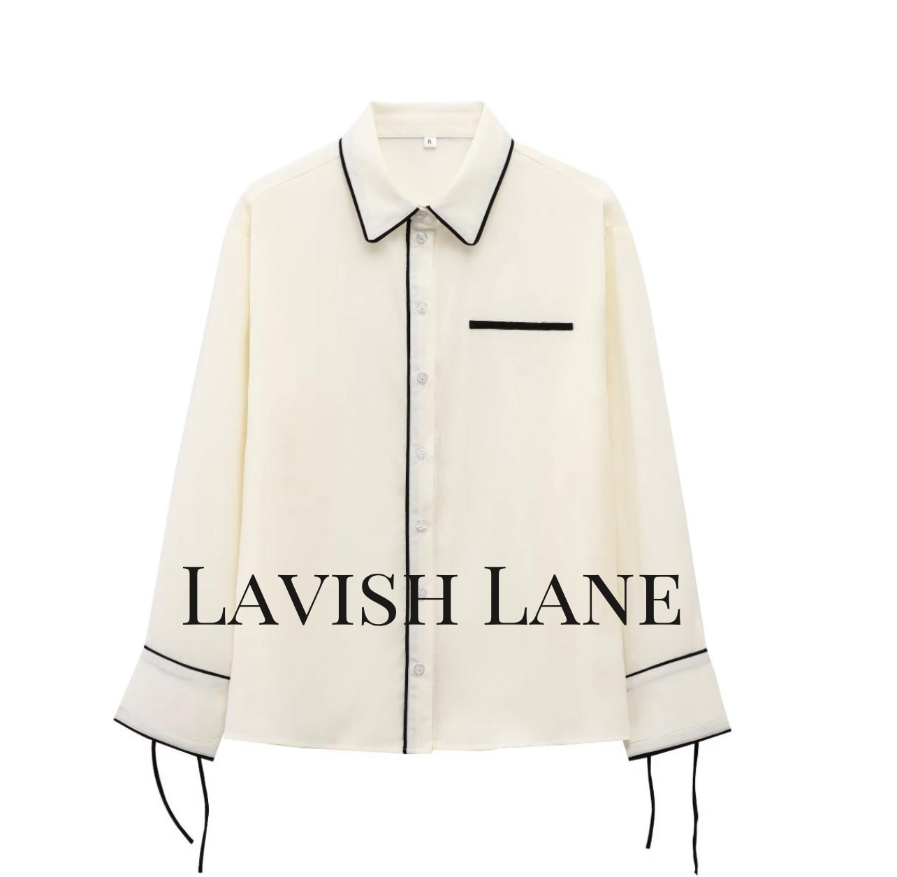 Ink & Ivory Shirt - Lavish Lane