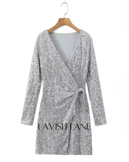 Silver Stardust Wrap - Lavish Lane