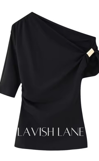 Offbeat Grace Top - Lavish Lane