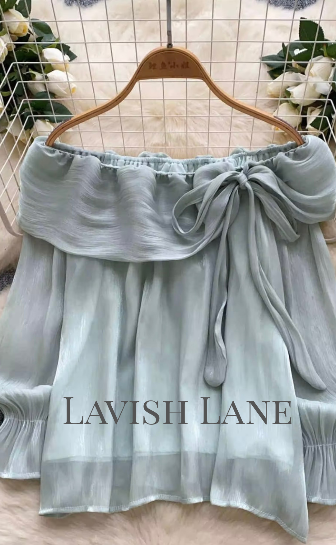 Cloud Kissed Charm Top - Lavish Lane