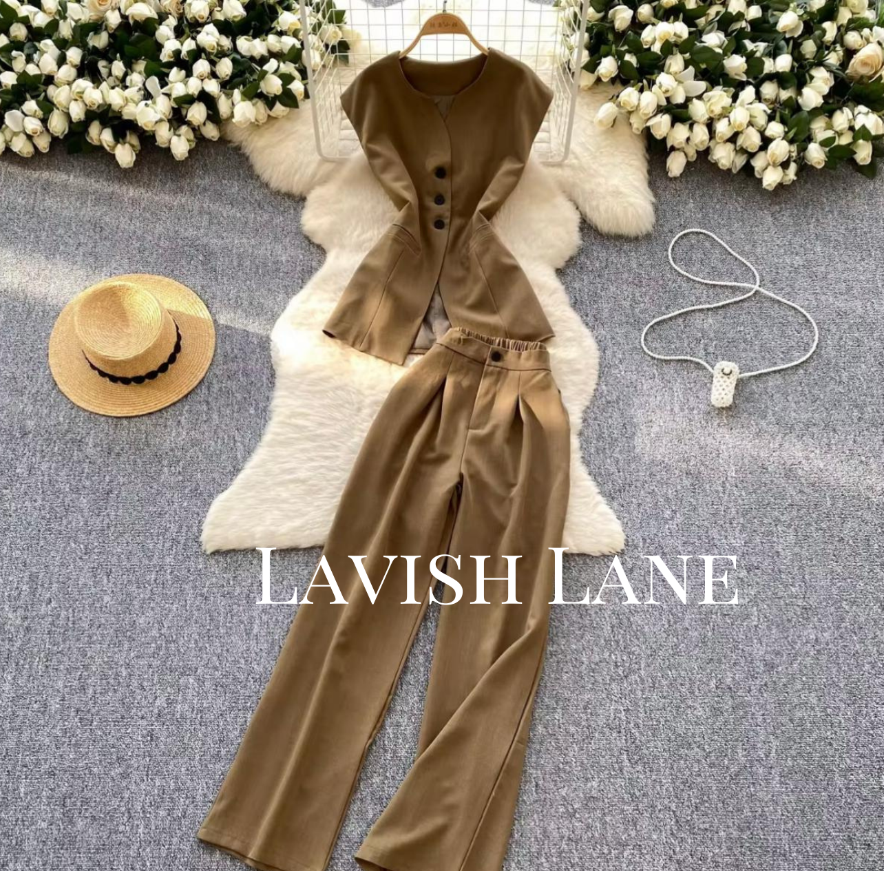Refined Tailored Set - Lavish Lane