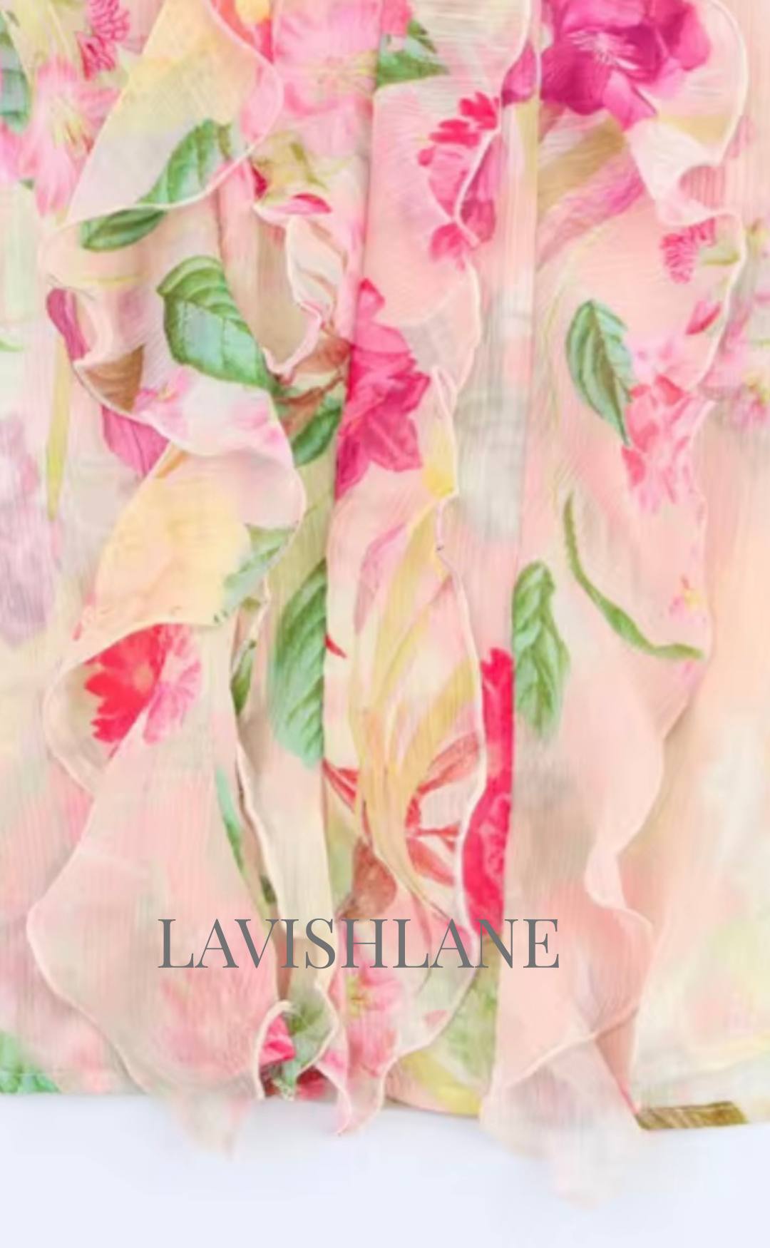 Petal Ruffle top - Lavish Lane