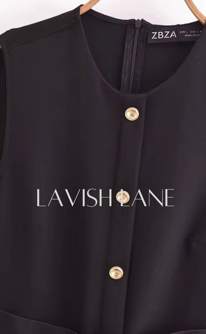 Boss Mode Midi Dress - Lavish Lane