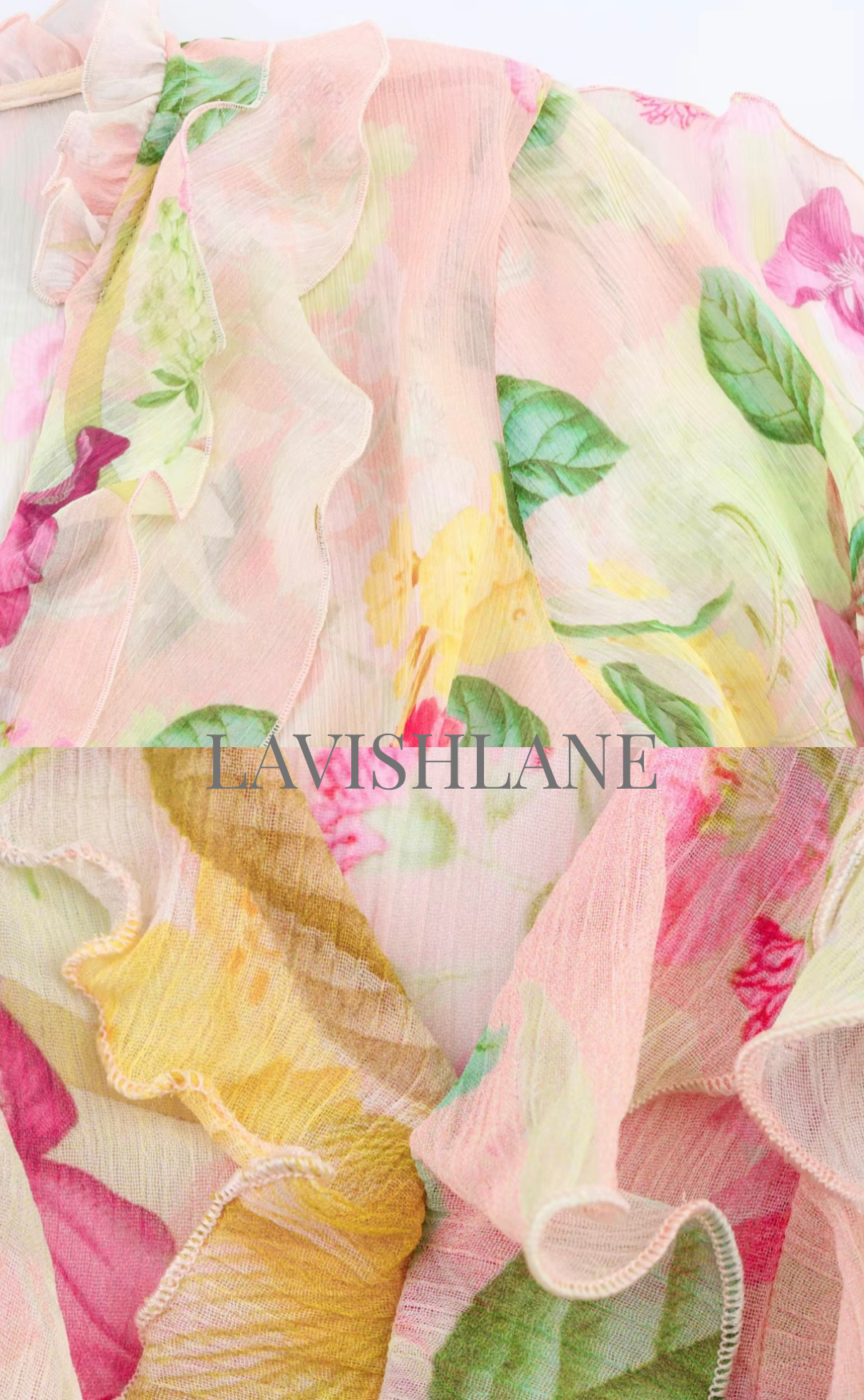 Petal Ruffle top - Lavish Lane