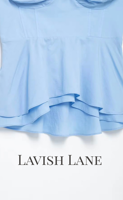 Grace Flare Top - Lavish Lane