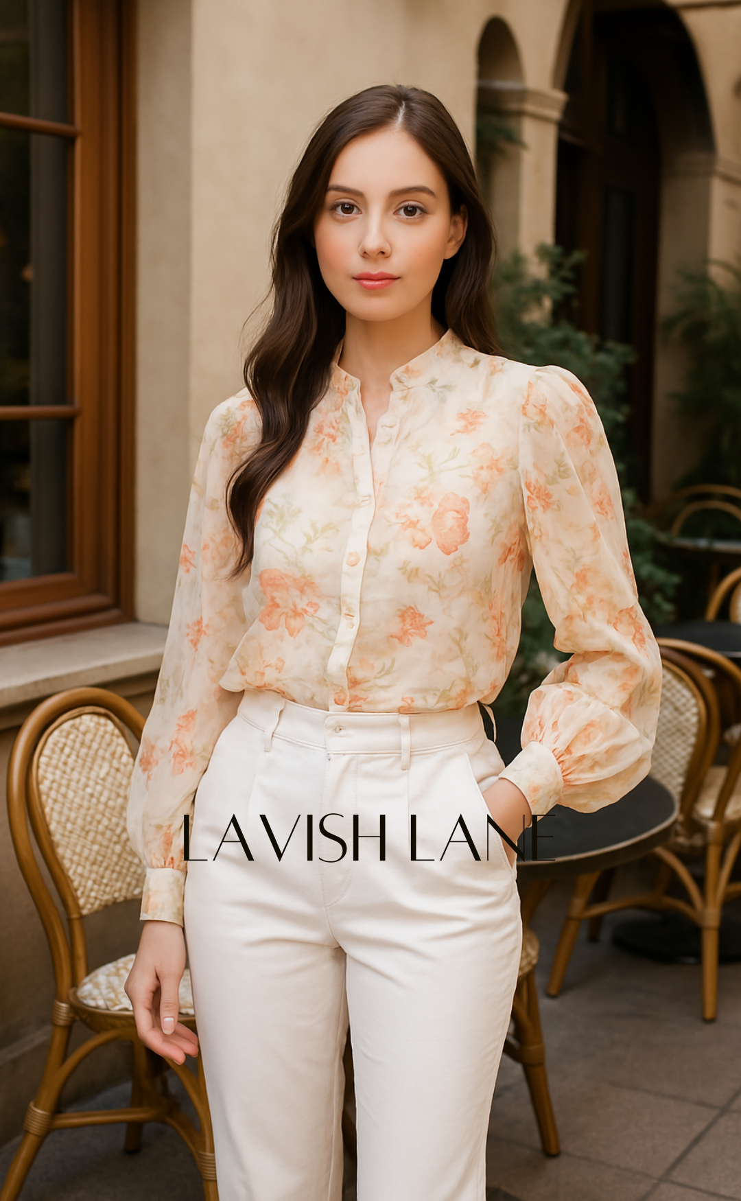 Whisper Floral Top - Lavish Lane