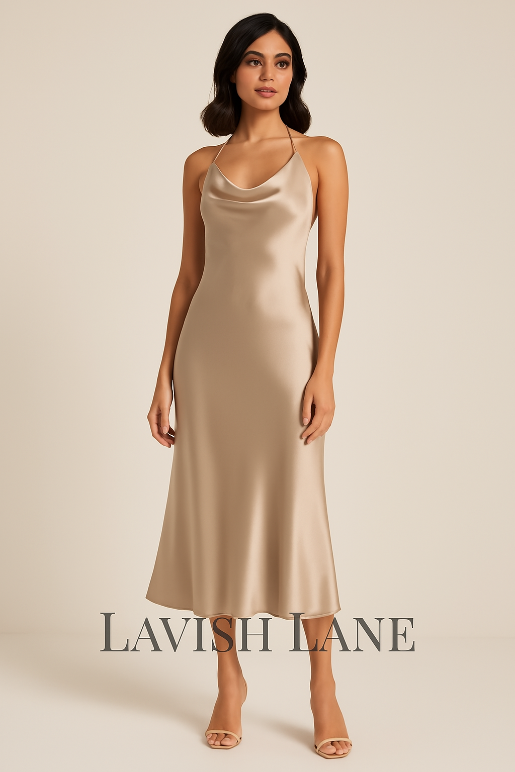 Spaghetti Strap Slip Dress - Lavish Lane